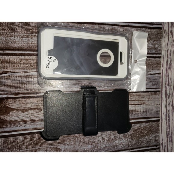 For iPhone 6 7 8 + SE 2nd 3rd Shockproof Case Cover & Screen Protector w/Clip. - Picture 3 of 3